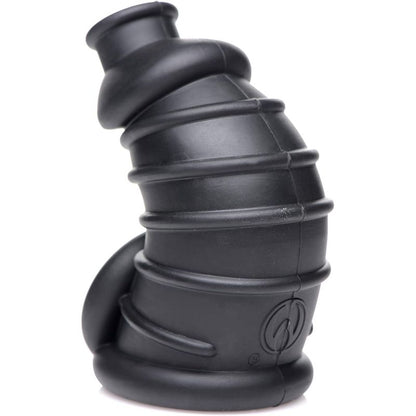 Cage de Chasteté en Silicone - Dark Chamber | Souple, Discrète & Confortable Master Series Sensations plus