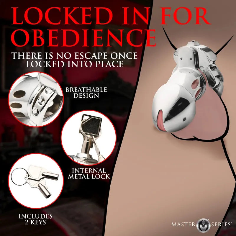 Cage de Chasteté - Master Series - Cock Cuff Master Series Sensations plus