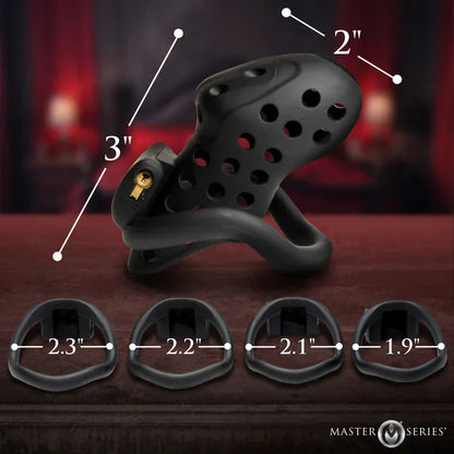 Cage de Chasteté - Master Series Lock down | Contrôle, Sécurité & Soumission Total Master Series Sensations plus