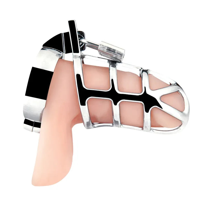 Cage de Chasteté Métallique - Enslave Cock Cage | Contrôle, Discipline & Soumission Blue Line Sensations plus