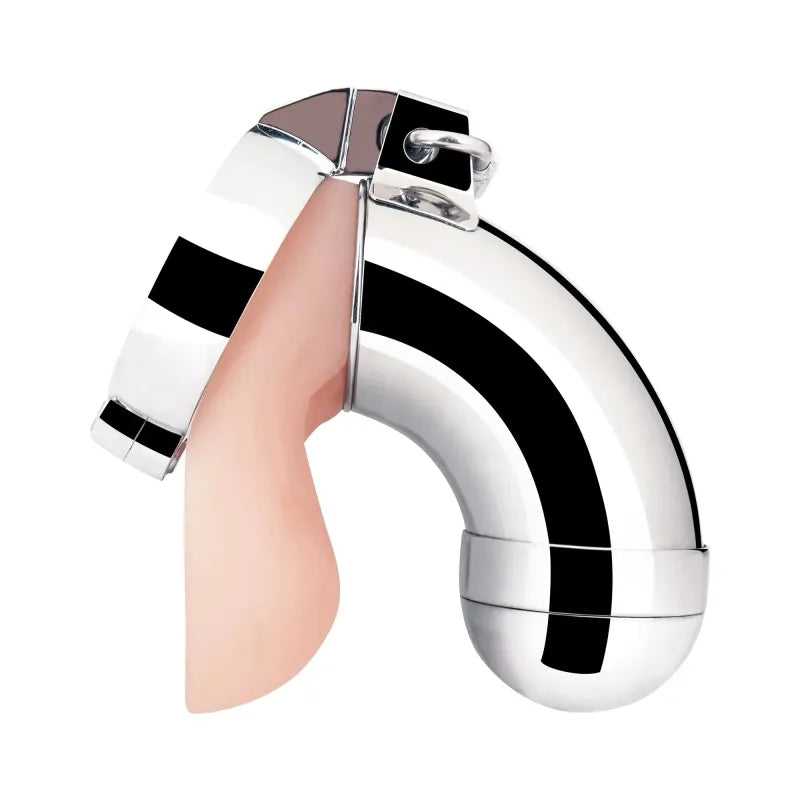 Cage de Chasteté Métallique – Total Submission Cage | Sécurité, Contrôle & Domination Totale Blue Line Sensations plus