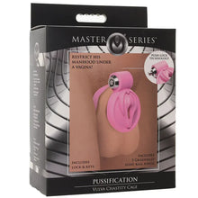 Cage de Chasteté Mini Cage - Master Series Pussification Vulva | Confortable & Sécuritaire Master Series Sensations plus