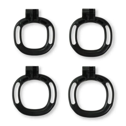 Cage de Chasteté - Prick Cock Cage Medium | Légère, Sans Coutures, Noir & Transparent Kink - TW Trade Sensations plus