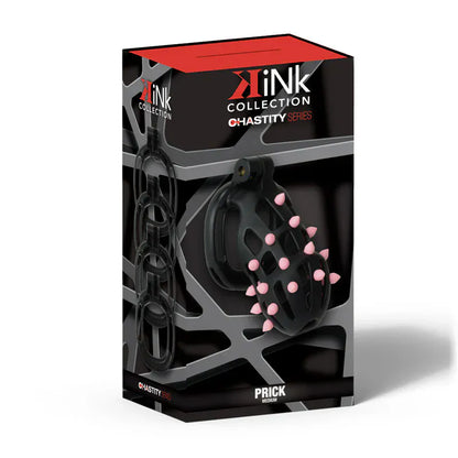 Cage de Chasteté - Prick Cock Cage Medium | Légère, Sans Coutures, Noir & Transparent Kink - TW Trade Sensations plus