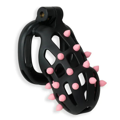 Cage de Chasteté - Prick Cock Cage Medium | Légère, Sans Coutures, Noir & Transparent Kink - TW Trade Sensations plus