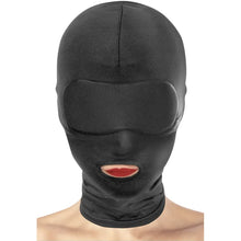 Cagoule BDSM Bouche Ouverte - FetishTentation | Spandex Noir & Soumission Totale FetishTentation Sensations plus