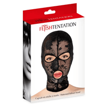 Cagoule Fétiche en Dentelle - FetishTentation | Look Élégant, Mystérieux & Sensuelle FetishTentation Sensations plus