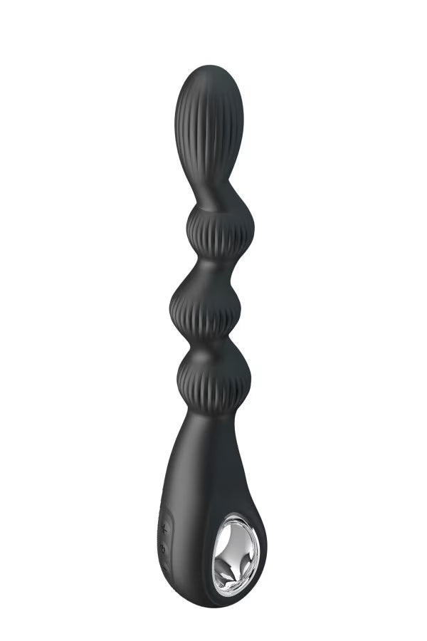 Boules Anales Vibrant - Pretty Love Federer | 12 Modes, Étanche & Flexible pour Plaisir Anal Pretty Love Sensations plus
