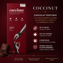 Chocolat Aphrodisiaque - Coccinut | Intensifie le Désir à Deux Coccinut Sensations plus