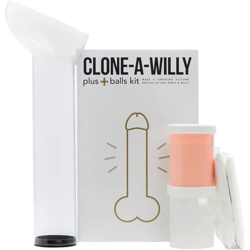 Clone a Willy - Moulage Vibrateur - Plus + Balls Kit Clone a Willy Sensations plus