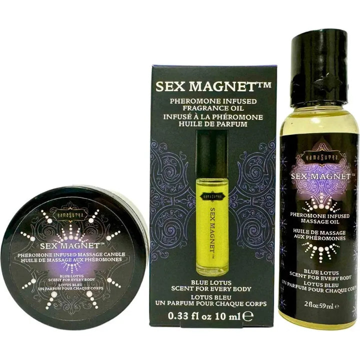 Coffret-Cadeau aux phéromones - KamaSutra - Sex Magnet Pheromone Kamasutra Sensations plus