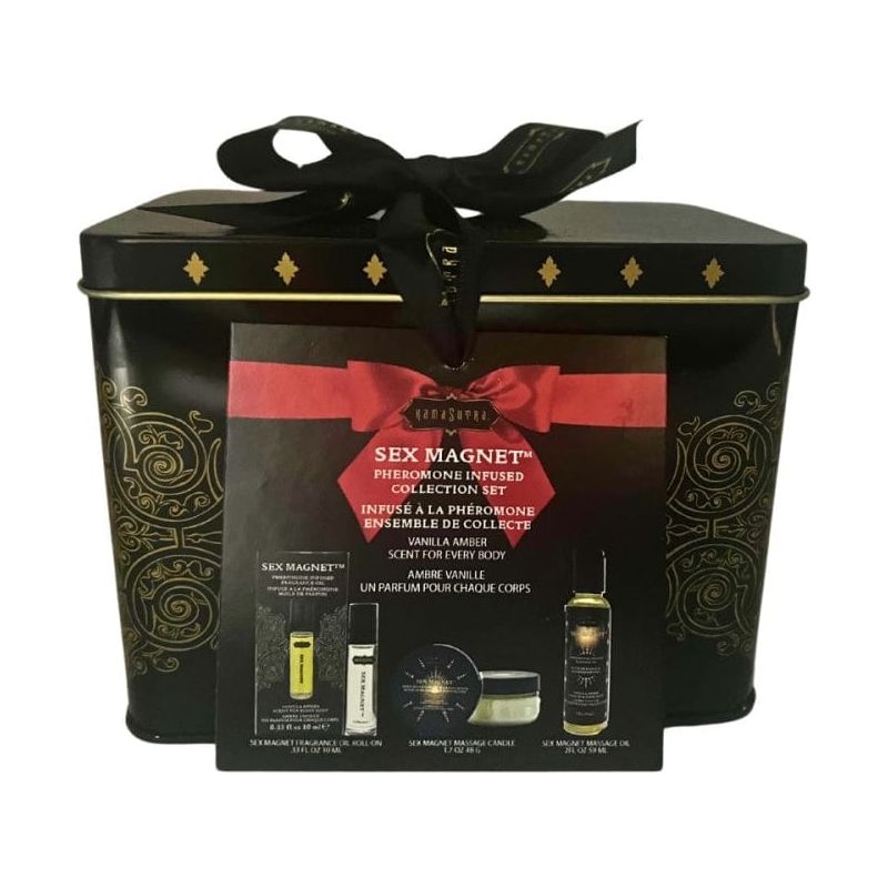 Coffret-Cadeau aux phéromones - KamaSutra - Sex Magnet Pheromone Kamasutra Sensations plus