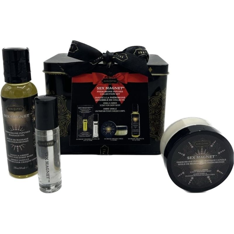 Coffret-Cadeau aux phéromones - KamaSutra - Sex Magnet Pheromone Kamasutra Sensations plus