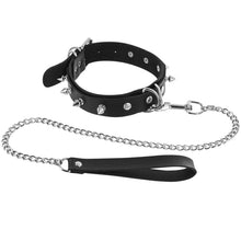 Collier Clouté BDSM & Laisse - FétishTentation | Réglable pour Jeux de Contrôle & Soumission FetishTentation Sensations plus