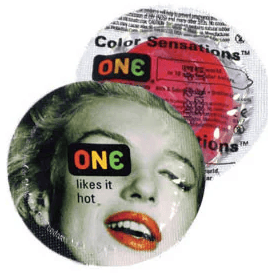 Condom - ONE Condom - Colour Sensations ONE Condom Sensations plus
