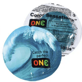 Condom - ONE Condom - Colour Sensations ONE Condom Sensations plus