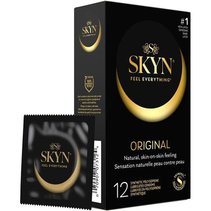 Condoms Sans Latex - SKYN Origina | Ultra Minces, Lubrifiés & Sensation Naturelle Douce Osez-Vous Sensations plus