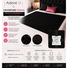 Couverture Étanche - Adore U | 60 x 39 Adore U Sensations plus