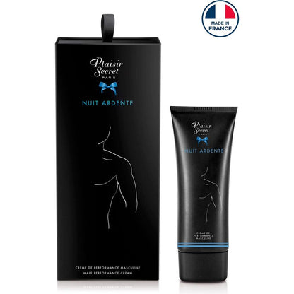 Crème de Performance Masculine - Nuit Ardente | Chauffante & Érection intense Plaisir Secret Sensations plus