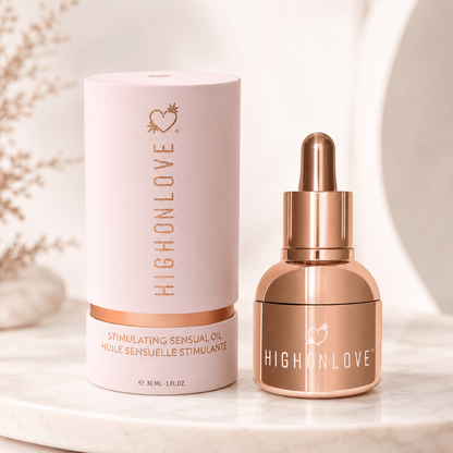 Crème Intime pou Clitoris - Huile Sensuelle Stimulante | High On Love HighOnLove Sensations plus