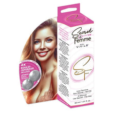 Crème Stimulante 4 en 1 - Secret de Femme | Clitoris, Point G & Mamelons Vivilo Sensations plus