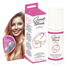 Crème Stimulante 4 en 1 - Secret de Femme | Clitoris, Point G & Mamelons Vivilo Sensations plus