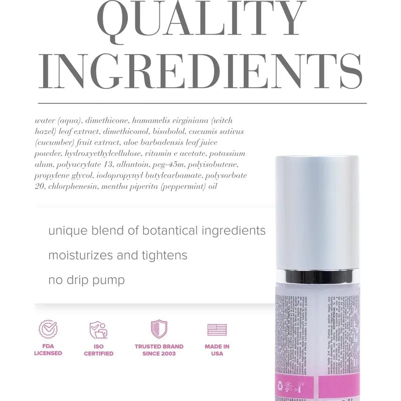 Jo Rippon Sérum de Serrage Vaginal Raffermissant de System JO – Sensations Plus