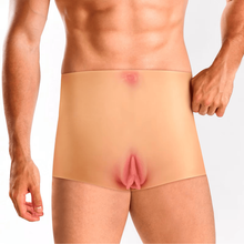 Culotte vaginale en silicone - Starbust | Tunnel Interne Vaginale & Anus Texturé & Réaliste Starbust Paris Sensations plus