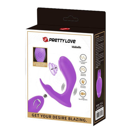 Culotte Vibrante sans Fil - Pretty Love Idabelle | Pulsations Point G & Vibrations Clitoridiennes Pretty Love Sensations plus