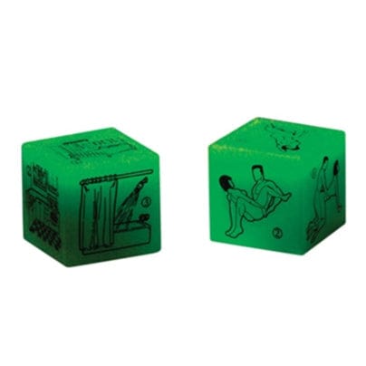Dés coquins Phosphorescents - Universal Love Dice | 36 positions & lieux pour s’aimer Love Dice Sensations plus