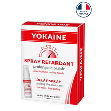 Désensibilisant Génital - Yokaine 20 ml | Spray Retardant Éjaculation & Contrôle du Plaisir Labo Intex-Tonic Sensations plus