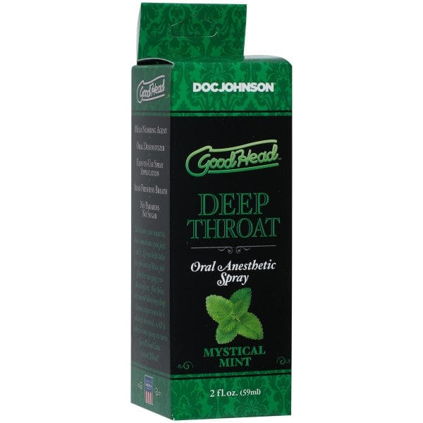Désensibilisant Oral - GoodHead - Deep Throat pour fellation profonde GoodHead Sensations plus
