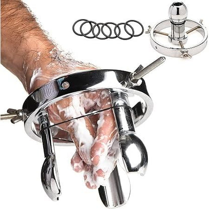 Dilatateur Anal - Master Series - Forced Spread Stainless Steel Master Series Sensations plus