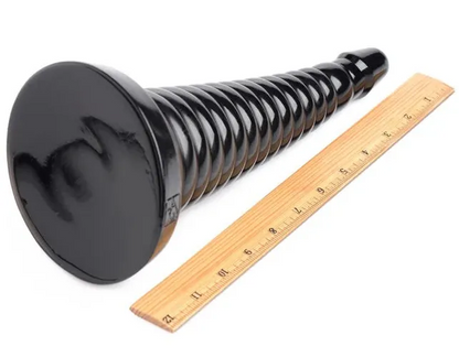 Dilatateur Anal XXL - Cône Anal Géant Nervuré | 28,6 cm x 8,9 cm Sensations Plus Sensations plus