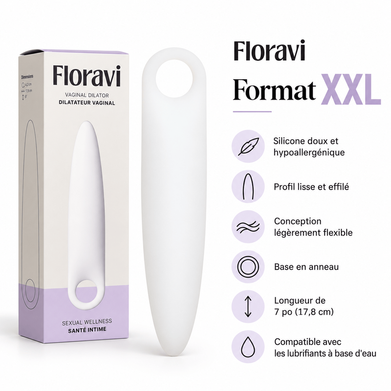 Dilatateur Vaginal XXL en Silicone - Bien-être Intime | Floravi Floravi Sensations plus