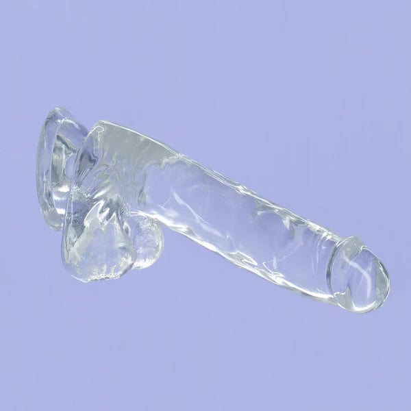 Dildo - Addiction - Crystal Addiction dildo de 8 pouces avec testicules Addiction Sensations plus