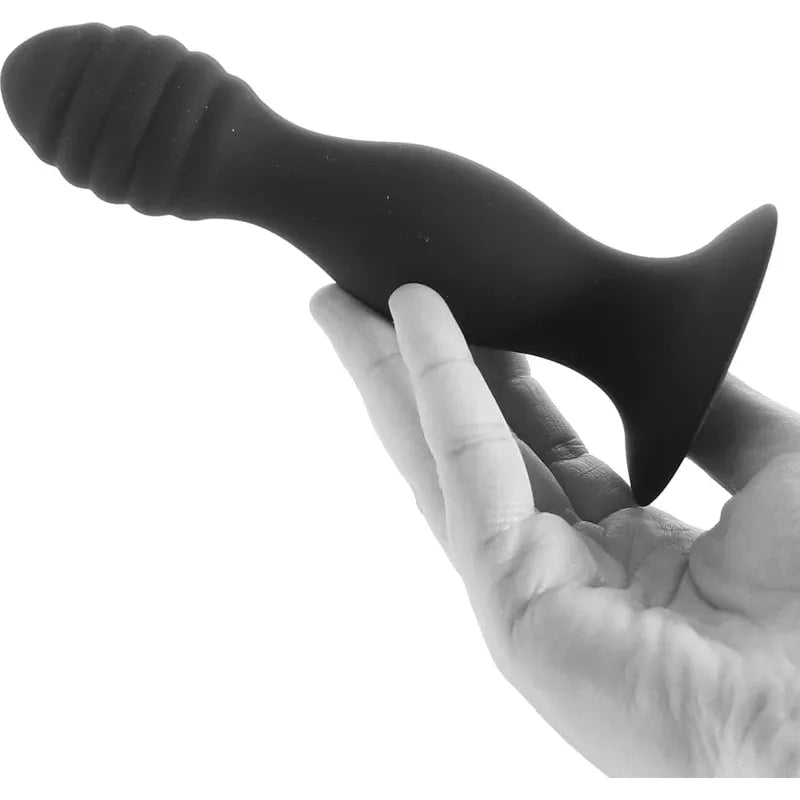 Dildo Anal - CalExotics - Silicone Ribbed Anal Stud Probe CalExotics Sensations plus