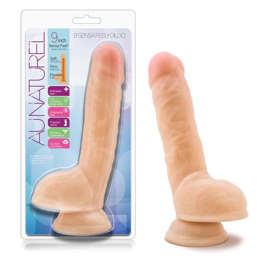 Dildo - Au Naturel - 9 Sensa Feel - 9 Pouces Blush Novelties Sensations plus