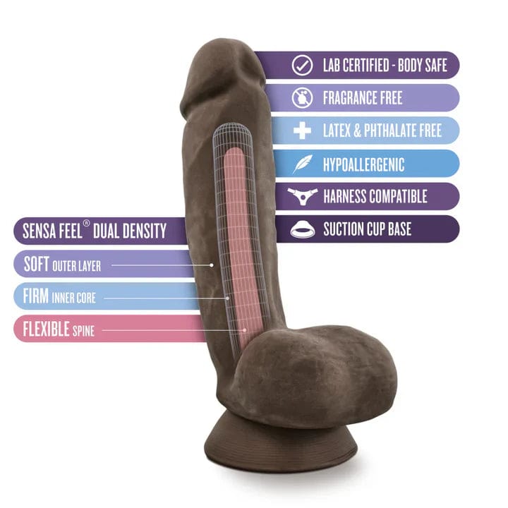 Dildo - Au Naturel - Jerome - 8.5 Pouces Blush Novelties Sensations plus