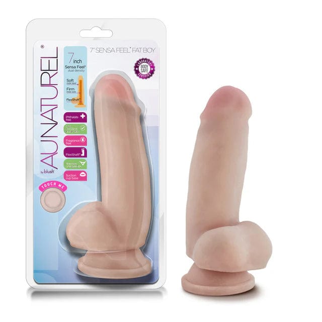 Dildo - Au Naturel - Sensa Feel Fat Boy - 7 Pouces Blush Novelties Sensations plus