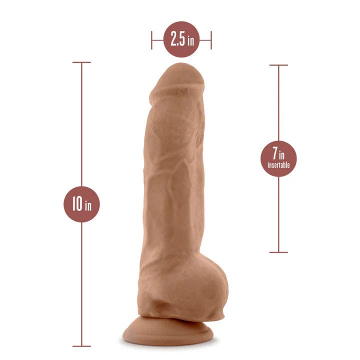 Dildo - Blush Novelties - Au Naturel Big Boy 10 Pouces Blush Novelties Sensations plus