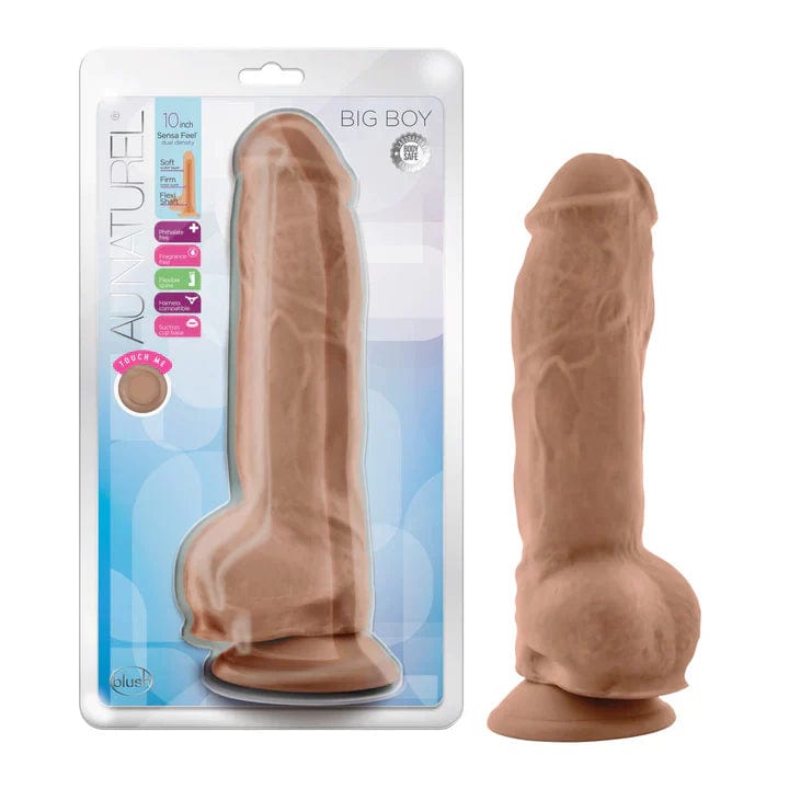 Dildo - Blush Novelties - Au Naturel Big Boy 10 Pouces Blush Novelties Sensations plus