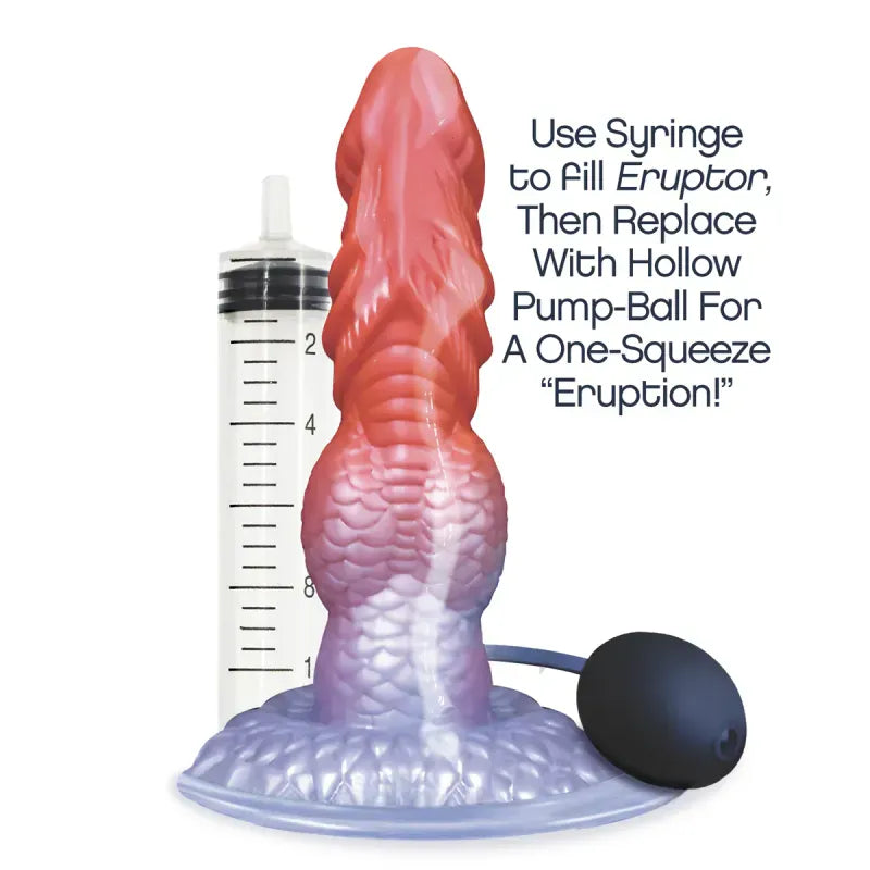Dildo de Fantaisie - Alien Nation Eruptor | System Éjaculant, Ventouse & Auto-Lubrifiant Alien Nation Sensations plus