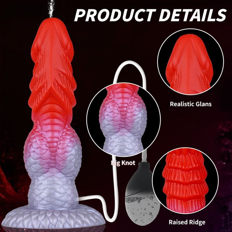 Dildo de Fantaisie - Alien Nation Eruptor | System Éjaculant, Ventouse & Auto-Lubrifiant Alien Nation Sensations plus