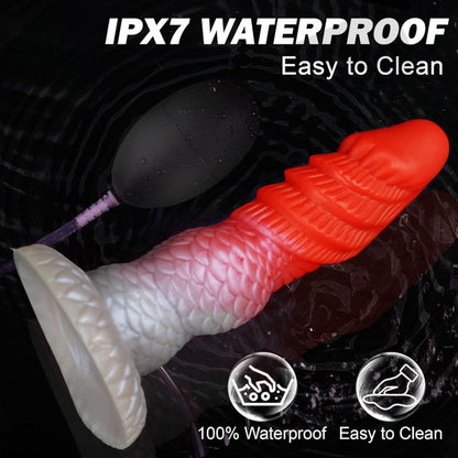 Dildo de Fantaisie - Alien Nation Eruptor | System Éjaculant, Ventouse & Auto-Lubrifiant Alien Nation Sensations plus