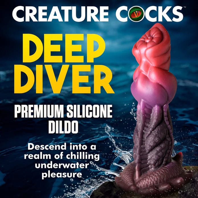 Dildo de Fantaisie - Creature Cock - Deep Diver Creature Cocks Sensations plus