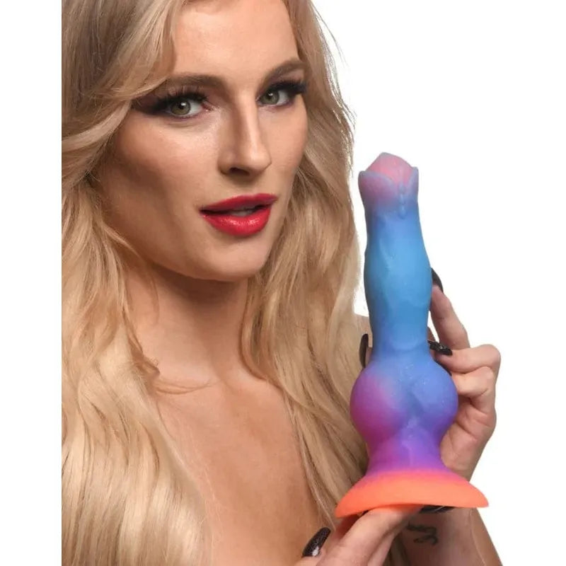 Dildo de Fantasie - Creature Cocks - Space Cock Glow-in-The-Dark Alien Sensations Plus Sensations plus