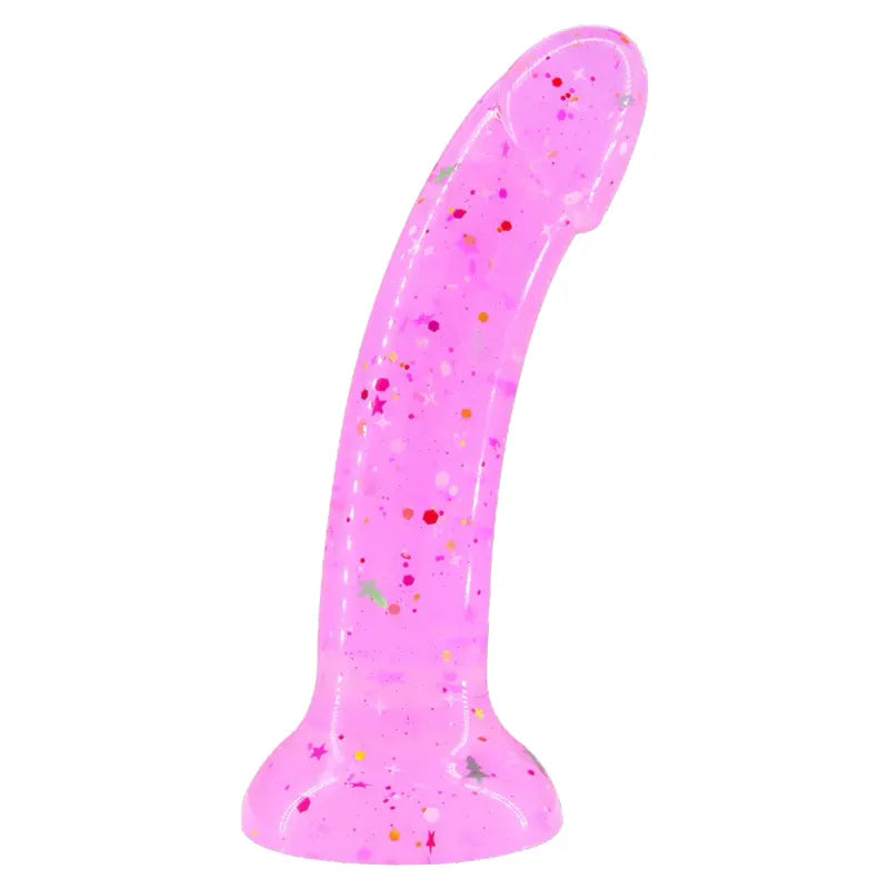 Dildo Incurvé en Silicone Synergy Besties | Particles Collection Besties Sensations plus