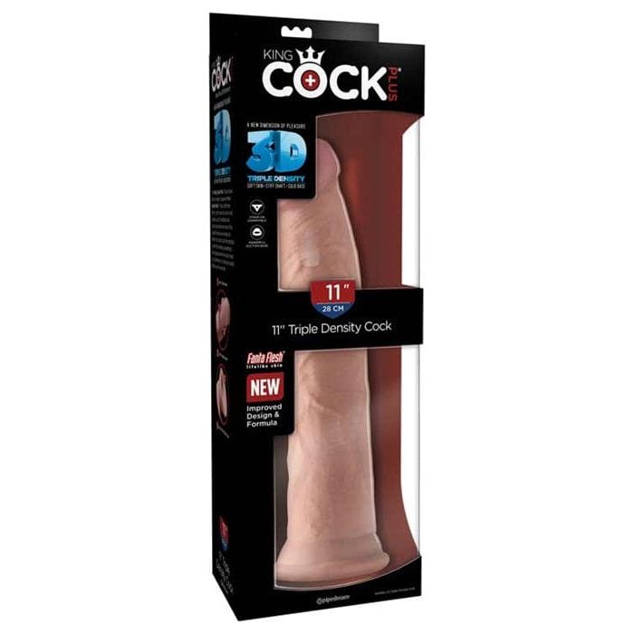 Dildo - King Cock Plus - 11 pouces - Sans Testicules Pipedream Sensations plus