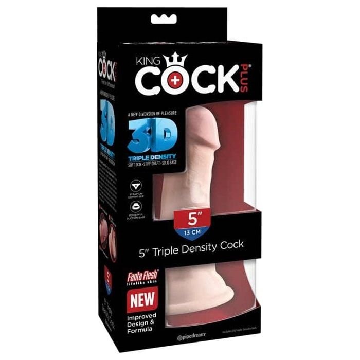 Dildo - King Cock Plus - 5 pouces - Sans Testicules Pipedream Sensations plus